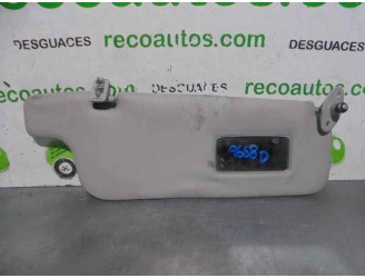 Recambio de parasol derecho para toyota yaris (ncp1/nlp1/scp1) 1.4 turbodiesel cat referencia OEM IAM 743100D021B0  