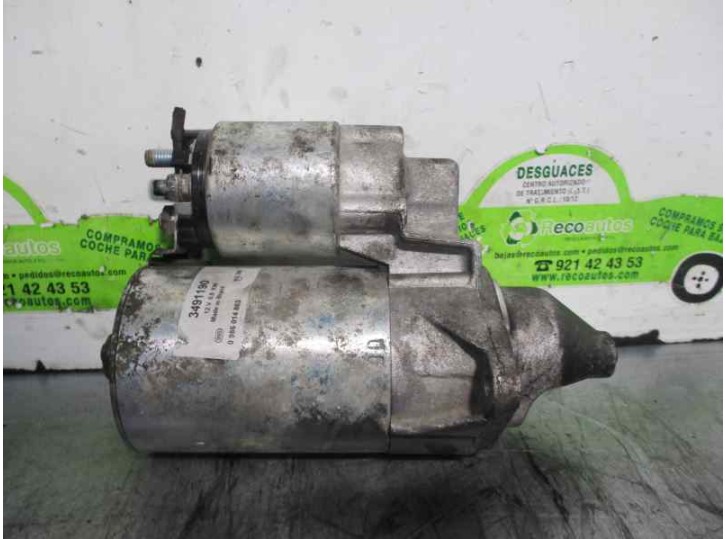 Recambio de motor arranque para opel kadett e 1.6 referencia OEM IAM 0986014863 