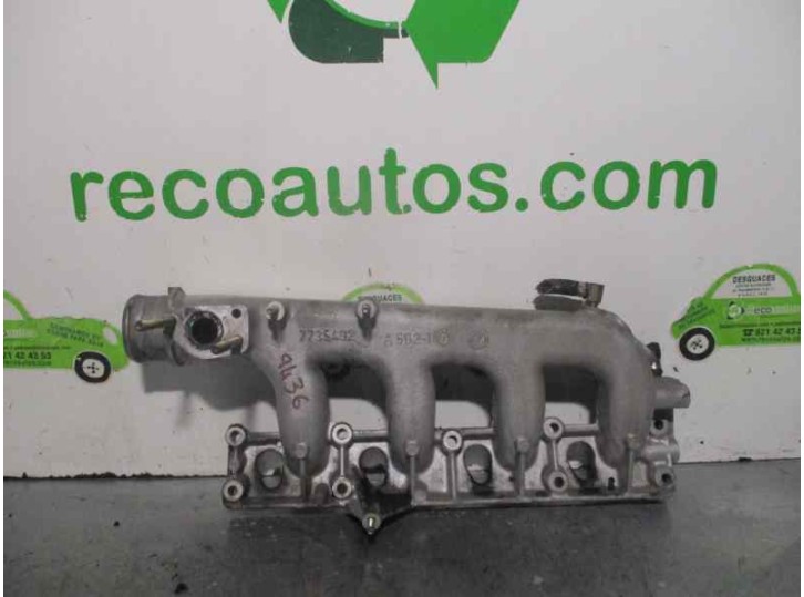 Replacement intake manifold for Fiat Brava (182) 1.9 Turbodiesel OEM IAM reference 7735492 