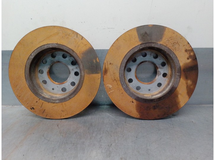 Recambio de disco freno trasero para seat leon (kl1) 1.5 16v tsi act referencia OEM IAM 5Q0615601D  