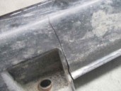 Recambio de faldon lateral para tata indica 1.4 referencia OEM IAM 284381506  