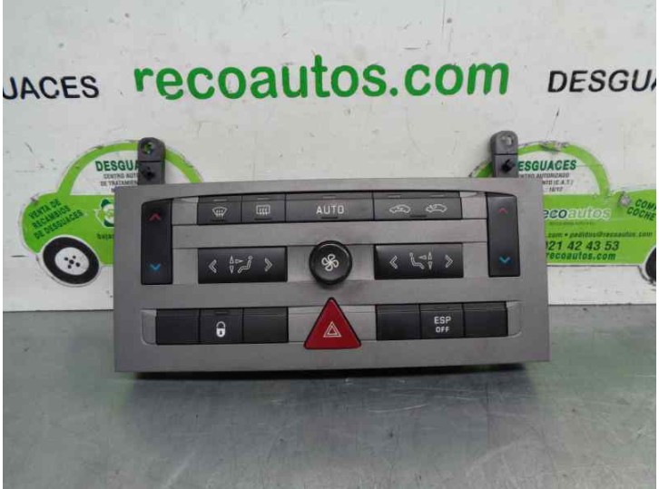 Recambio de mando climatizador para peugeot 407 2.2 cat referencia OEM IAM 96573322YW VP4PUH18C612FG 