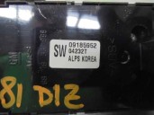 Recambio de mando elevalunas delantero izquierdo para opel vectra c berlina 1.9 cdti referencia OEM IAM 09185952  