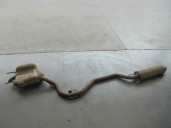 Recambio de tubo escape trasero para opel vectra c berlina 1.9 cdti referencia OEM IAM 24422036 24422004078 