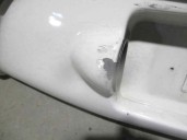 Recambio de paragolpes trasero para peugeot 107 1.4 hdi cat (8ht / dv4td) referencia OEM IAM 7410Y8 BLANCO 5 PUERTAS