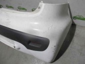 Replacement rear bumper for Peugeot 107 1.4 HDi CAT (8HT / DV4TD) OEM IAM reference 7410Y8 WHITE 5 DOORS