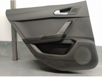 Replacement left rear door trim panel for Seat Leon (KL1) 1.5 16V TSI ACT OEM IAM reference 5FE867211UTW 5 DOORS
