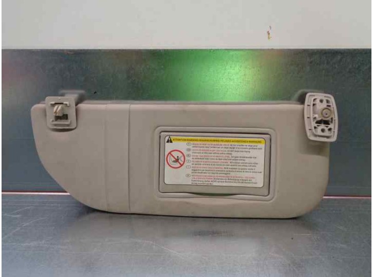 Recambio de parasol derecho para kia picanto 1.1 cat referencia OEM IAM 8521007105MG 