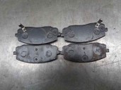 Replacement brake pads for Kia Picanto 1.1 cat OEM IAM reference 