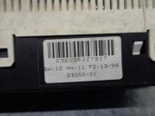 Recambio de pantalla multifuncion para opel astra g berlina 1.8 16v cat referencia OEM IAM 009133266 