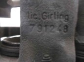 Recambio de pinza freno delantera derecha para alfa romeo 146 1.6 luxe referencia OEM IAM  791248 GIRLING