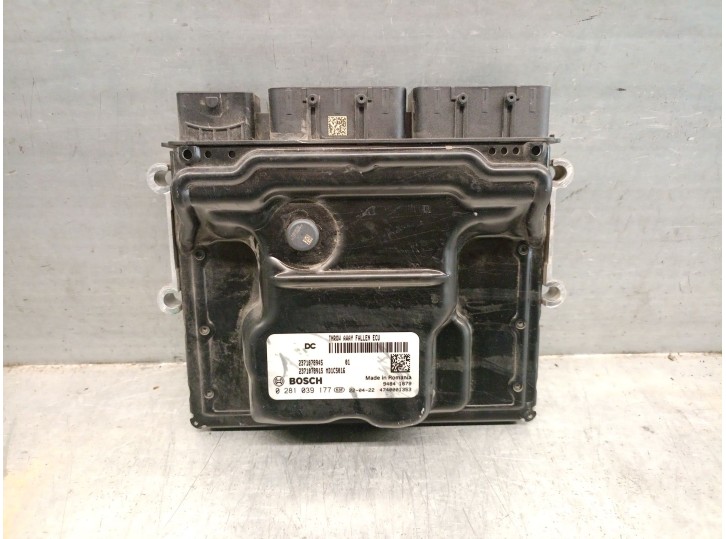 Replacement engine ECU for Dacia Lodgy 1.5 dCi diesel FAP cat OEM IAM reference 237107894S 0281039177 BOSCH
