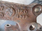 Recambio de mangueta trasera derecha para volkswagen touran (1t1) 1.9 tdi referencia OEM IAM 1K0436P  