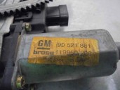 Recambio de elevalunas delantero izquierdo para opel astra g berlina 2.0 dti referencia OEM IAM 90521881 6 PINES 3 PUERTAS