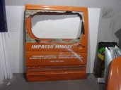 Recambio de puerta lateral corredera derecha para volkswagen crafter 2.0 tdi referencia OEM IAM 2E1843108AN NARANJA ROTULADA 5 P
