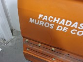 Recambio de puerta lateral corredera derecha para volkswagen crafter 2.0 tdi referencia OEM IAM 2E1843108AN NARANJA ROTULADA 5 P