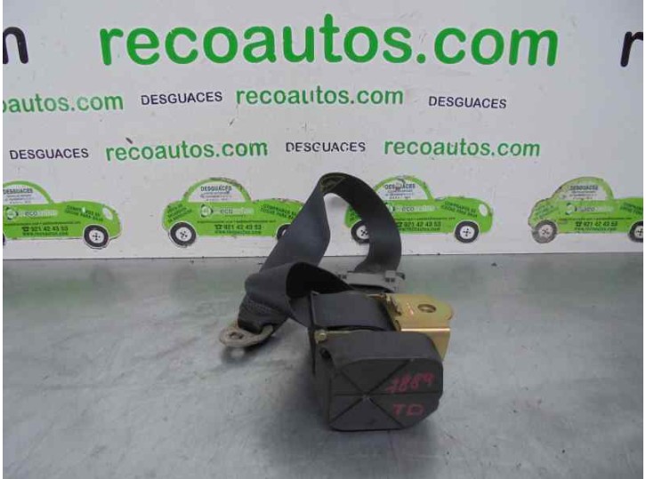 Replacement rear right seat belt for Nissan Primera saloon (P11) 2.0 turbodiesel CAT OEM IAM reference 888449F6