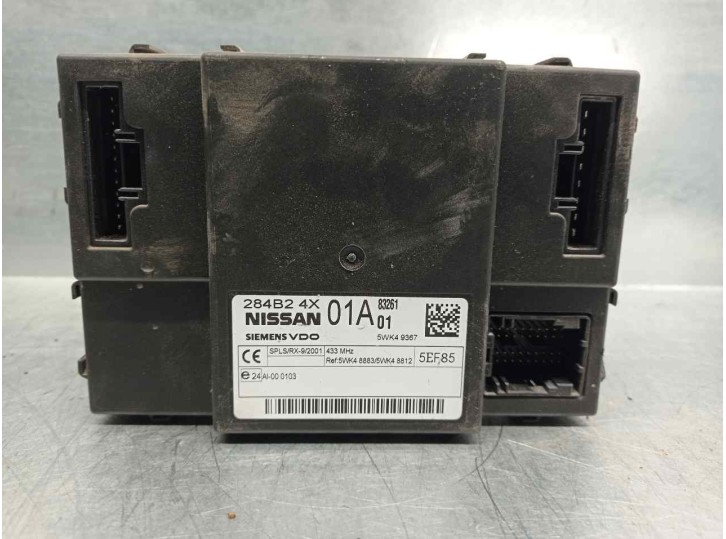Recambio de modulo confort para nissan pathfinder (r51) referencia OEM IAM 284B24X01A 5WK48883 SIEMENS