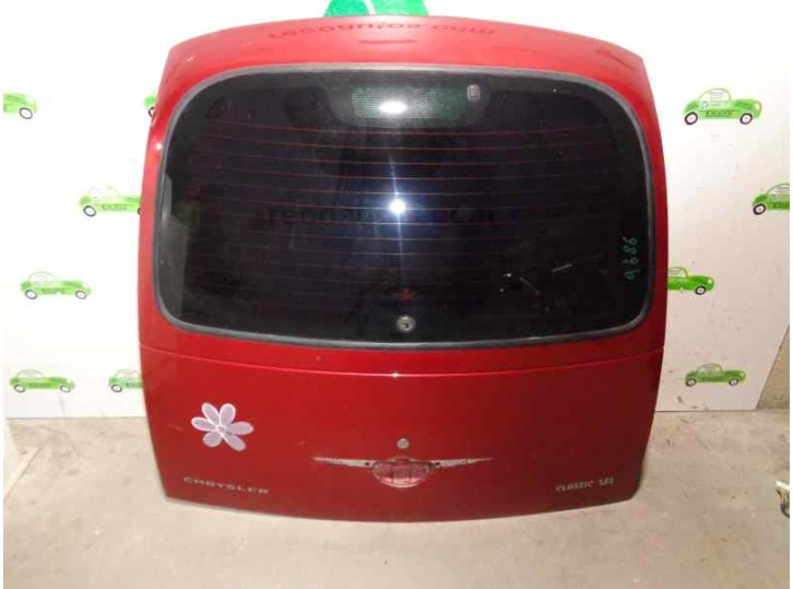 Recambio de porton trasero para chrysler pt cruiser (pt) 1.6 16v cat referencia OEM IAM 4724730AG GRANATE 5 PUERTAS