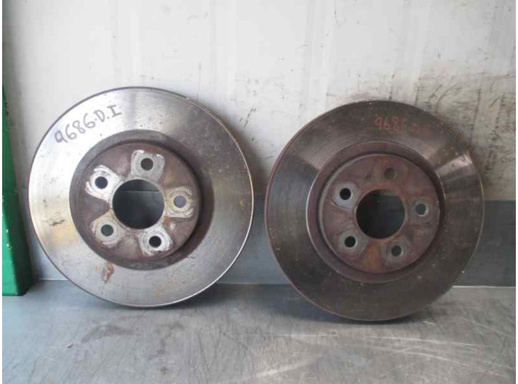 Recambio de disco freno delantero para chrysler pt cruiser (pt) 1.6 16v cat referencia OEM IAM V5019994AB 4509994AA 