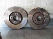 Replacement front brake disc for Citroën C4 Coupe 2.0 16V CAT (RFN / EW10J4) OEM IAM reference 