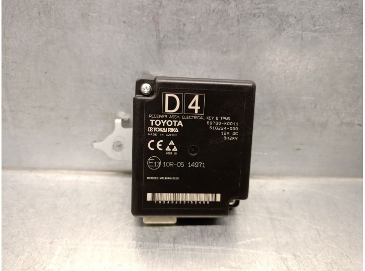 Recambio de modulo electronico para toyota yaris (_p21_, _pa1_, _ph1_) 1.5 hybrid (mxph10) referencia OEM IAM 897B0K0011  61G224