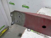 Replacement front bumper reinforcement for Chrysler PT Cruiser (PT) 1.6 16V CAT OEM IAM reference 5303438AE IRON 