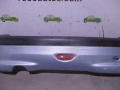 Recambio de paragolpes trasero para peugeot 206 cc cc referencia OEM IAM GRIS AZULADO 2 PUERTAS