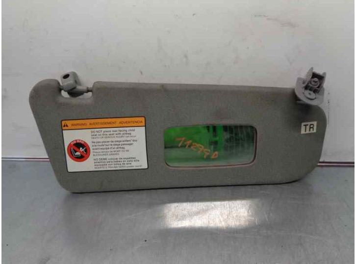 Recambio de parasol derecho para daewoo kalos 1.4 cat referencia OEM IAM 96537742 