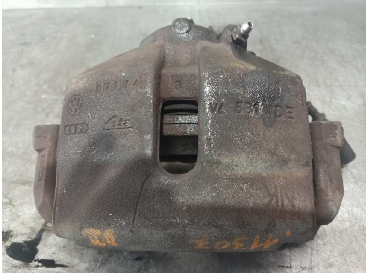 Replacement left front brake caliper for Audi A3 (8P) 2.0 TDI OEM IAM reference 1K0615123E ATE