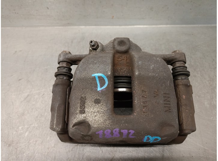 Recambio de pinza freno delantera derecha para mini cooper (rc31) (2004-...) manual 1.6 85 referencia OEM IAM 34116778336 