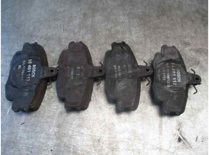 Recambio de pastillas de freno para citroën zx 1.6 referencia OEM IAM  86461117 BOSCH
