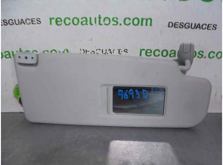 Recambio de parasol derecho para skoda fabia (5j2 ) 1.2 referencia OEM IAM 5J1857552 