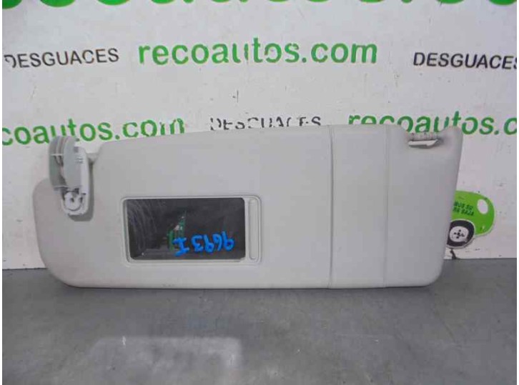 Recambio de parasol izquierdo para skoda fabia (5j2 ) 1.2 referencia OEM IAM 
