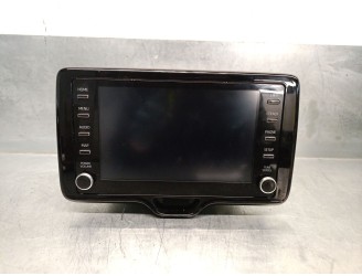 Recambio de pantalla multifuncion para toyota yaris (_p21_, _pa1_, _ph1_) 1.5 hybrid (mxph10) referencia OEM IAM 861400D601 8614