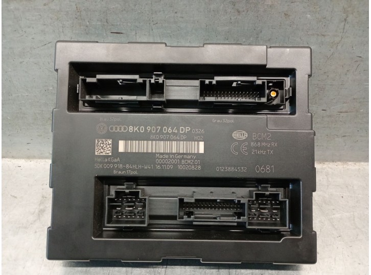 Replacement comfort module for Audi A4 B8 (8K2) 2.0 TDI OEM IAM reference 8K0907064DP 5DK00991884 HELLA