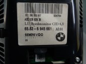 Recambio de pantalla multifuncion para bmw serie 5 berlina (e60) 3.0 turbodiesel cat referencia OEM IAM 65826945661 