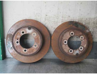 Recambio de disco freno trasero para mitsubishi space wagon (n80/n90) 2.4 gdi cat referencia OEM IAM   