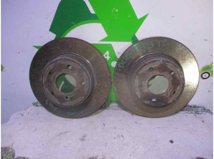 Replacement rear brake disc for Mercedes-Benz CLK Class (W209) coupe 3.2 V6 18V CAT OEM IAM reference 