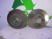 Replacement rear brake disc for Mercedes-Benz CLK Class (W209) coupe 3.2 V6 18V CAT OEM IAM reference 