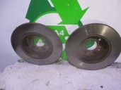 Replacement rear brake disc for Mercedes-Benz CLK Class (W209) coupe 3.2 V6 18V CAT OEM IAM reference 