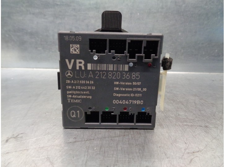 Recambio de modulo electronico para mercedes-benz clase c (w204) berlina 1.6 cat referencia OEM IAM A2128203685 