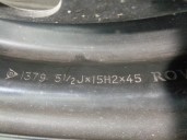 Recambio de llanta para mg serie 400 (rt) 2.0 turbodiesel referencia OEM IAM RRC106060 R1551/2JX15H2X45 HIERRO