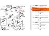 Recambio de tubo para mitsubishi grandis (na0w) 2.0 di-d cat referencia OEM IAM 1505A009 1505A009 