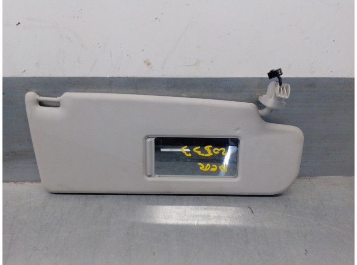 Recambio de parasol derecho para seat toledo (5p2) 1.6 referencia OEM IAM 6Q0857552E 