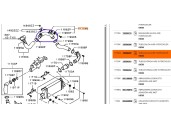 Recambio de tubo para mitsubishi grandis (na0w) 2.0 di-d cat referencia OEM IAM 1505A097 1505A097 