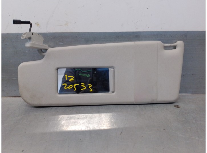 Recambio de parasol izquierdo para seat toledo (5p2) 1.6 referencia OEM IAM 6Q0857551E 
