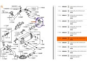 Recambio de tubo para mitsubishi grandis (na0w) 2.0 di-d cat referencia OEM IAM 1505A096 1505A096 