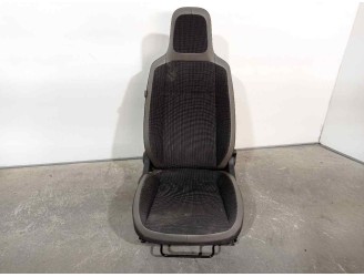 Recambio de asiento delantero derecho para volkswagen up! (121) 1.0 referencia OEM IAM 1S0881106BB TELA NEGRA 5 PUERTAS