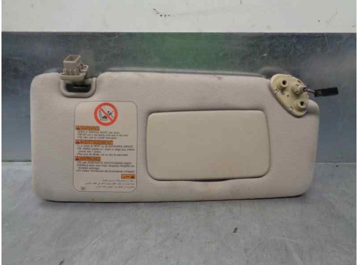 Recambio de parasol derecho para subaru legacy familiar/outback b13 (bp) 3.0 cat referencia OEM IAM 92011AG083OR  